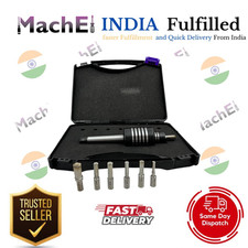 MachEl MT2 Live Revolving Center & HSS Rotary Broach Hex Tool for Lathe CNC.