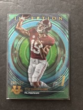 2022-23 Bowman Inception University Ty Simpson Aqua Foil #'ed 059/199 #24