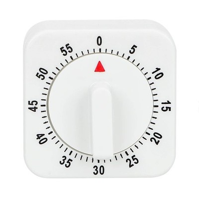 1-Kitchen Timer 60 Minute Timing Bell Alarm Sound Home Baking Cooking Mechanical