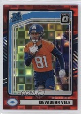 2024 Donruss Rated Rookie Optic Preview Red Pandora Prizm Devaughn Vele 1k9e