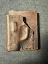 Leather Holster For Kahr P380, Ruger LCP, Kel-tec P3AT, Kel-tec P32