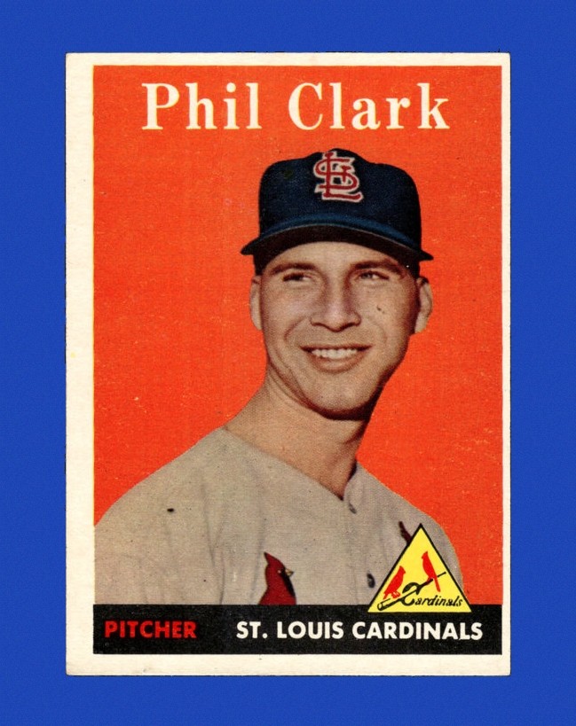 1958 Topps Set-Break #423 Phil Clark EX-EXMINT *GMCARDS*