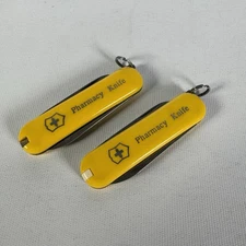 Lot of 2 - Vintage Victorinox Swiss Army 58mm Pharmacy Knife Cardizem CD