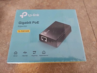 TP Link Gigabit PoE Injector TL-POE150S - 15.4W New Sealed Box 