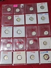 Dealer's Overstock Sheet of 20 UNC/BU 90% SILVER MERCURY DIMES 1936-1944 #T3762