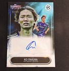 Ko Itakura 2025-26 Topps Summer Signings UCC Auto Blue 97/99