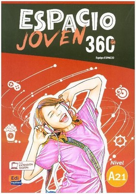 Espacio Joven 360 Level A2.1 : Student Book with free coded access to the ELEtec