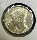1944-S Mercury Silver Dime – Bright San Francisco Mint Example