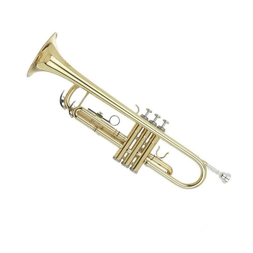 GRASSI GR STR500 TROMBA DA STUDIO in Sib LACCATA ORO COMPLETA DI ASTUCCIO E OLIO - Foto 5 di 11
