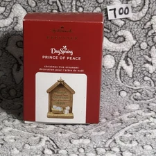 Hallmark Keepsake 2020 Dayspring Prince of Peace Manger Nativity Ornament