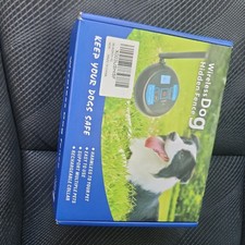 Wireless Electric Dog Fence Pet Containment System Shock Collar For open box