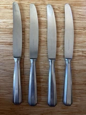 WMF Nicht Rostend Wurttemberg Metall-fabrik Set of 4 Dinner Knives Germany