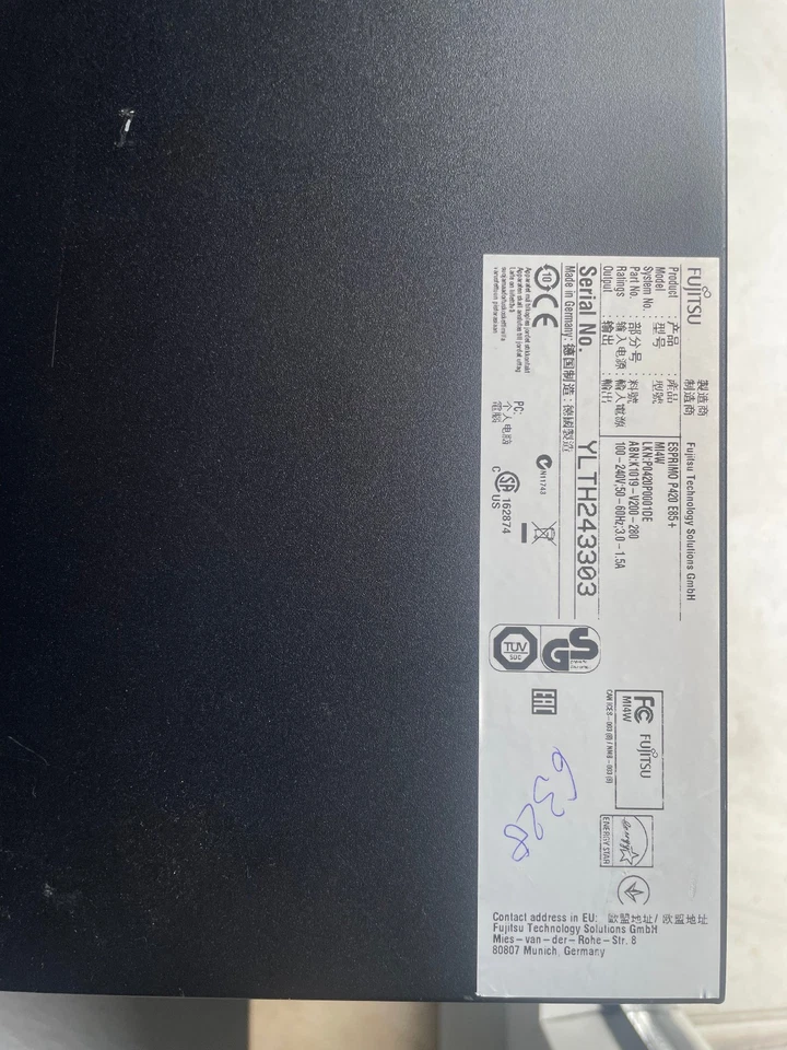 Fujitsu Esprimo P420 E85+ (MI4W) – Intel Desktop-PC – 8 GB RAM – ohne Festplatte - Bild 3 von 4