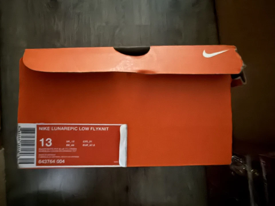 NIKE LUNAREPIC LOW FLYKNIT PARA HOMBRE TALLA 13 EE. UU. NUEVAS 843764 004 Foto 3 de 4