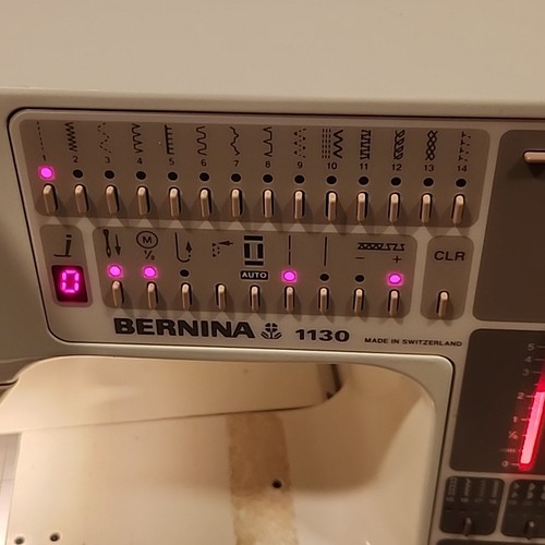 Bernina 1130 Sewing Machine With Cover Please read - Picture 6 of 21