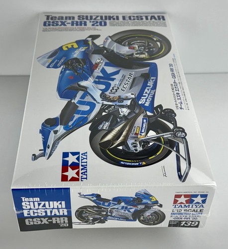 Tamiya 1:12 Team Suzuki Ecstar GSX-RR '20 Model Kit Motorcycle Series #14139 NEW - Picture 7 of 9