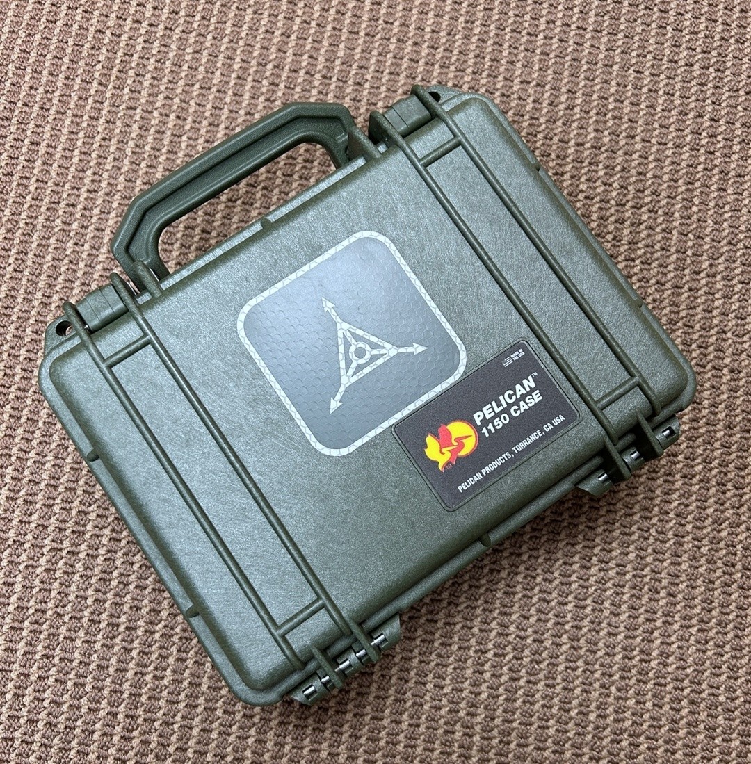 Triple Aught Design Pelican 1150 EDC Case TAD Edition OD Green Excellent