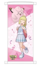 Pokemon Masters EX Lillie Buddies Reversible Mini Tapestry Wall Hanging