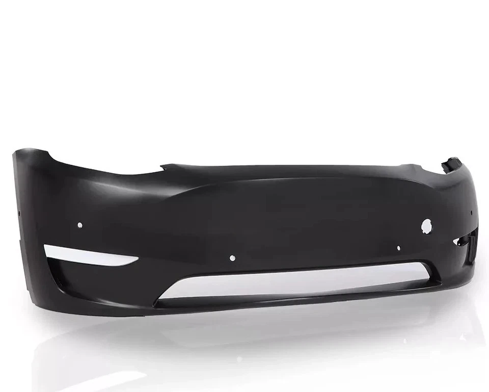 Cubierta de parachoques delantero fascia y rejilla inferior para Tesla Modelo Y 2020-2023 Foto 3 de 4