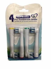 4pcs Soft Bristles Replacement Toothbrush Heads 