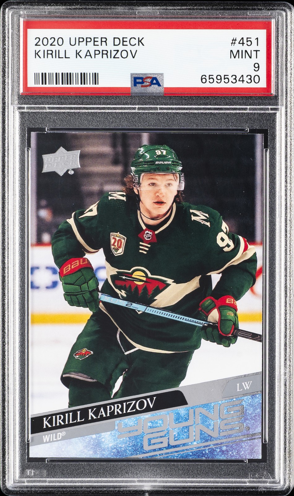 2020 UD #451 KIRILL KAPRIZOV PSA 9