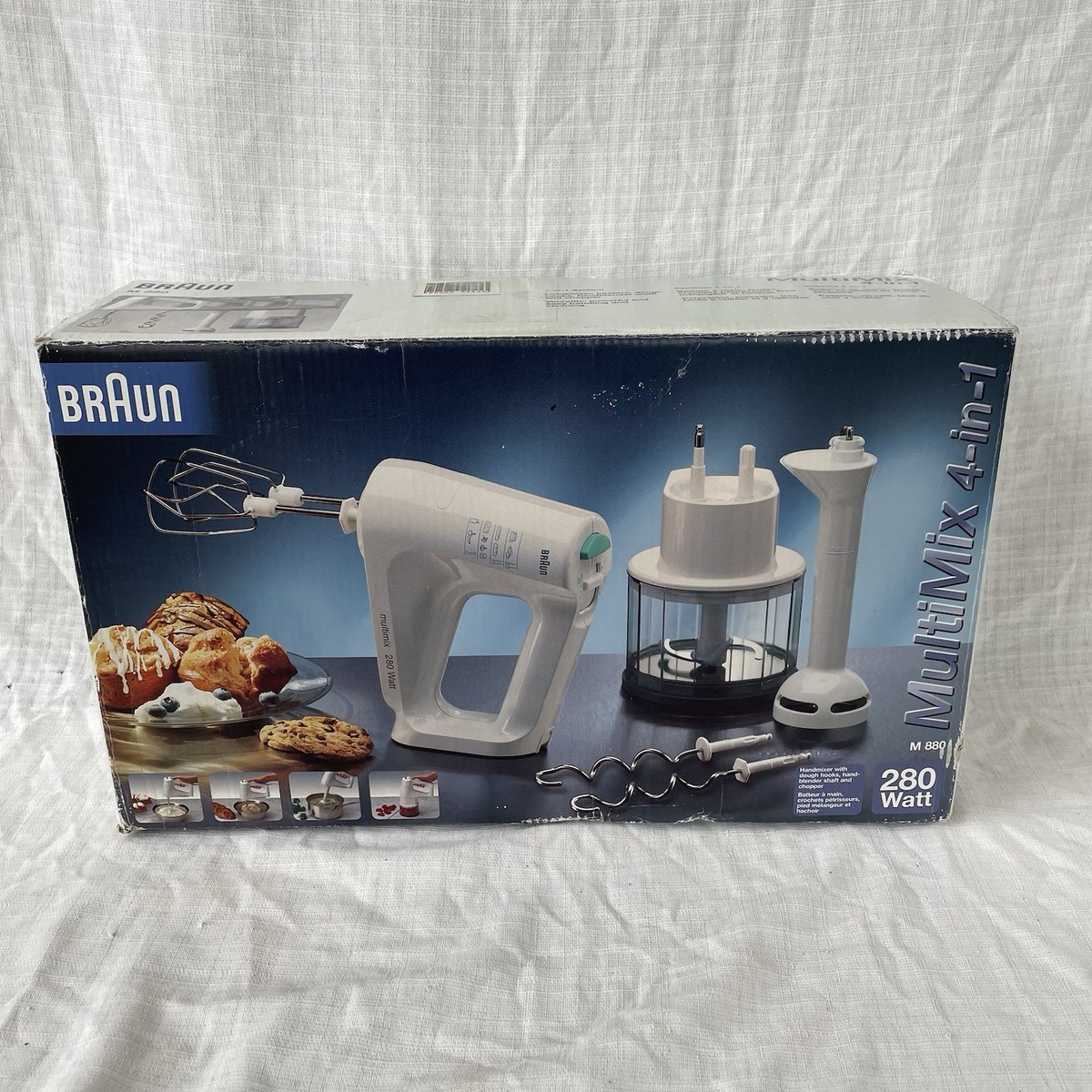 Braun Multimix M880 All-in-one Chopper Hand Mixer Immersion