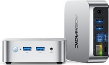 Acemagic Vista Mini V1 Mini PC Desktop Intel N150 16GB DDR4 RAM 256GB SSD Silver