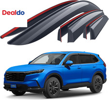 Shatterproof Window Deflectors for Honda CR-V 2023-2026, Tape-On Rain Guards, Wi