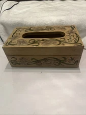 Wooden Tissue Box Cover