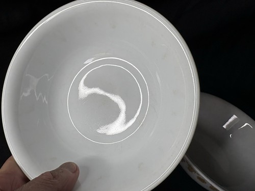 Corelle Butterfly Gold 6 zuppiere cereali 1/4" vintage - set di 3 - Foto 7 di 8