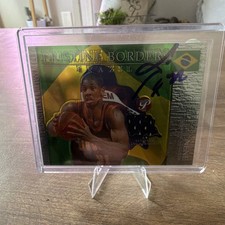 Topps 2003-04 Pristine Borders Nene Nuggets Autographed Game-Worn Jersey PB-NH