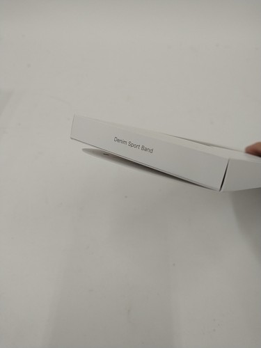 Genuine Apple Denim Sport Band 46mm M/L For Apple Watch Series 10 - Photo 6 sur 7