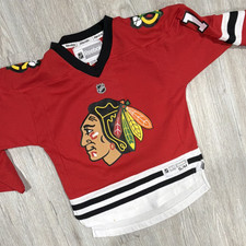 Reebok Chicago Blackhawks Patrick Sharp Youth Jersey Red S/M