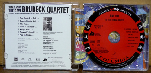 Dave Brubeck Quartet TIME OUT Hybrid Mehrkanal SACD CD Analog Productions - Bild 3 von 3