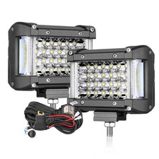 2x 4inch Led Work Light Bar Flood Spot Offroad 4wd Suv Driving Fog Lamp Wwiring 2x 4inch Led Work Light Bar Flood Spot Offroad 4wd Suv Driving Fog Lamp Wwiring