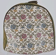 RARE VTG Floral Design Green W/Pink, Yellow&Blue Teapot Cozy/Insulating Cover