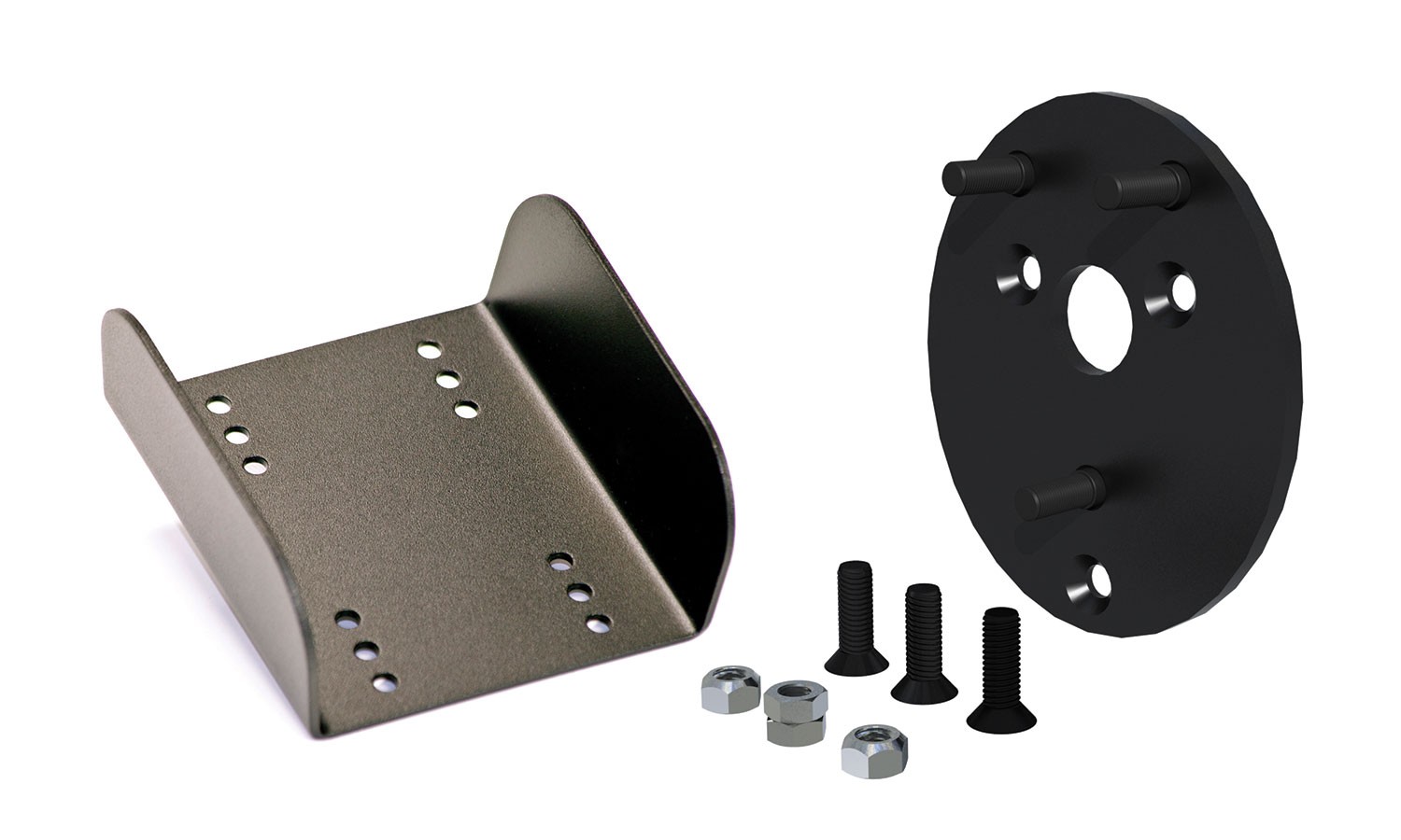 Kit Relocalisation Roue Secours JK en Acier Noir Haute Résistance pour Pneus 35 Pouces