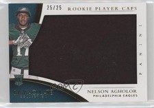 2015 Panini Immaculate Rookie Player Caps /25 Nelson Agholor #RPC-NA RC
