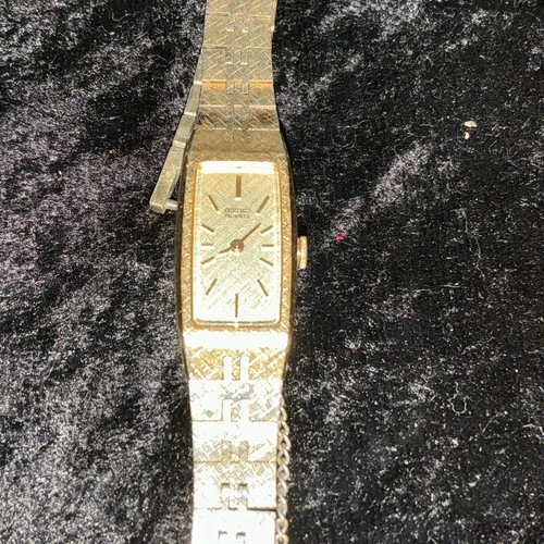 Vintage Seiko Gold Tone 1320-5229 Watch Parts