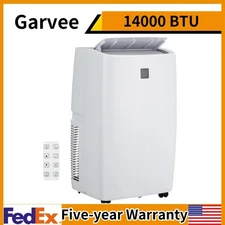14,000 BTU Portable Air Conditioner AC Unit with Dehumidifier Fan Remote Co