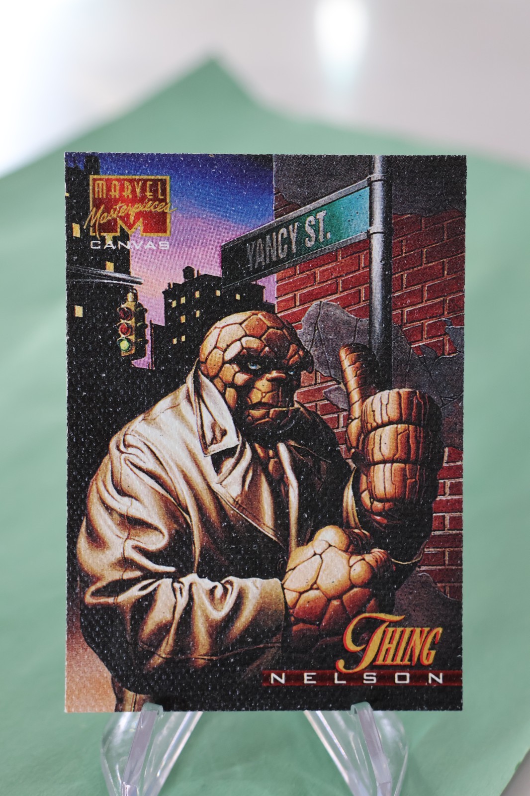 1995 Fleer Marvel Masterpieces Canvas Insert Chase Card U-Pick Free Shipping