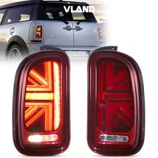 VLAND Red LED Tail Lights Assembly For 2007-2013 MINI Cooper Clubman Left+Right