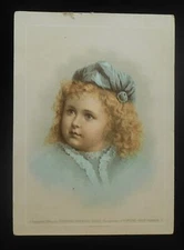 1884 LG VTC Cute Girl Rumford Yeast Powder Rumford Chemical Works Providence RI