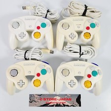 Manette Nintendo Game Cube Couleur Blanc Testée Fonctionne Japon GC Lot de 4