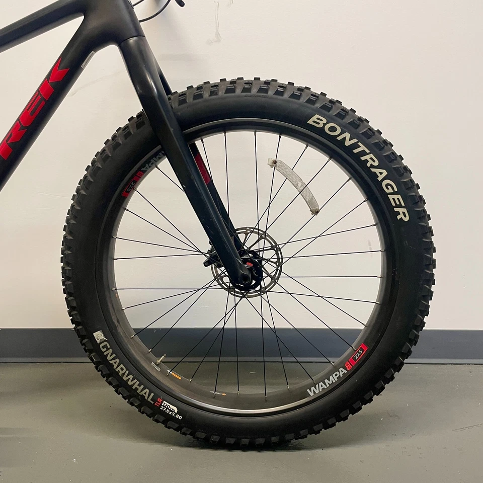 Trek Farley 9.8 Carbon Fat Bike XL 2016 21.5", humo de carbono mate, 27.5 x 3.8 Foto 4 de 4