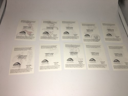 2012 Avengers All Star/Sandy Lion T-MART3 Serie Set mit 20 temporären Tattoos - Bild 7 von 8