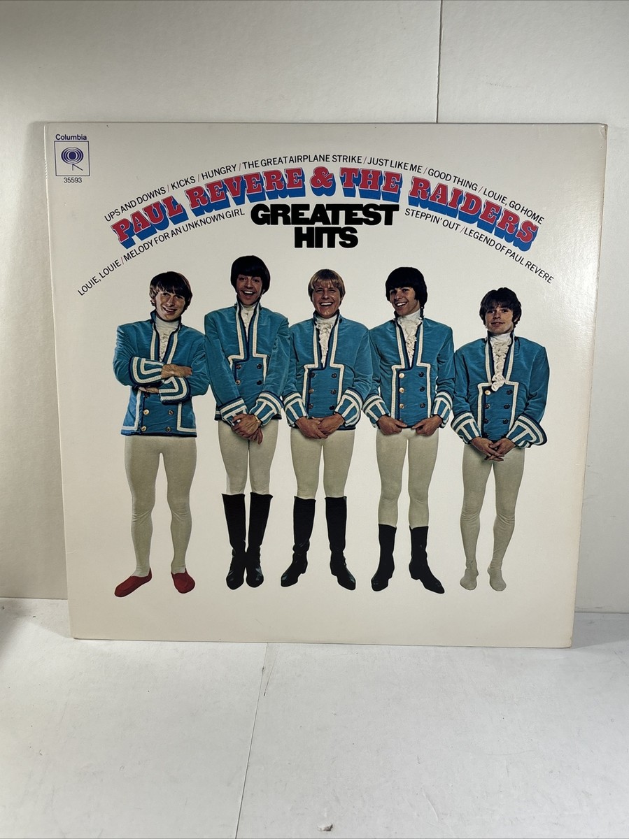 Paul Revere and The Raiders Greatest Hits LP C35593 VG+/VG