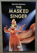 The Masked Singer FOX TV Show Promo Poster 27x40