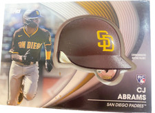2022 Topps Update CJ Abrams Commemorative Batting Helmet Card, SS, SD Padres, D