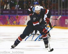 Team USA Ryan Kesler Autographed Signed 8x10 Photo COA